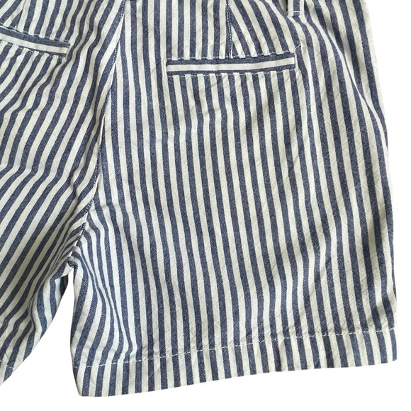 Gap City Blue Striped Women's Shorts Size 0 Summer Casual - Picture 6 of 8